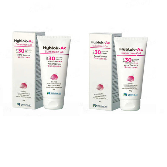 Hyblok-AC Acne Control Sunscreen Gel SPF 30 PA+++,