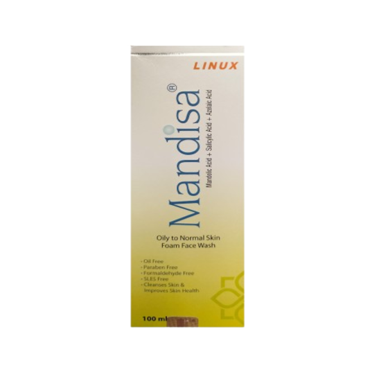 Mandisa Foam Face Wash, 100ml