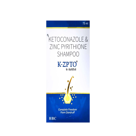K Zpto Shampoo, 75ml