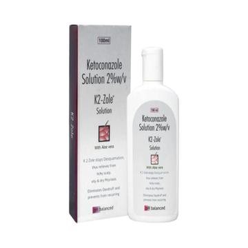 K2-Zole hair Solution, 100ml