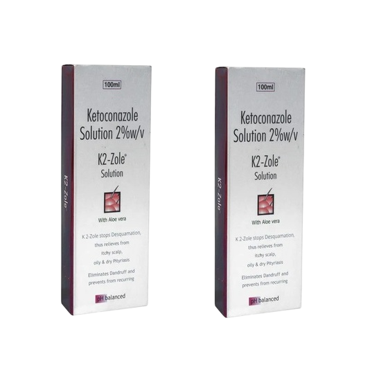 K2-Zole hair Solution, 100ml