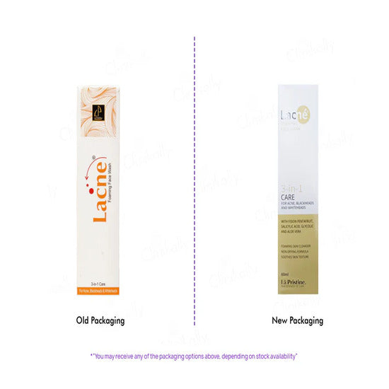 Lacne Foaming Face Wash, 60ml