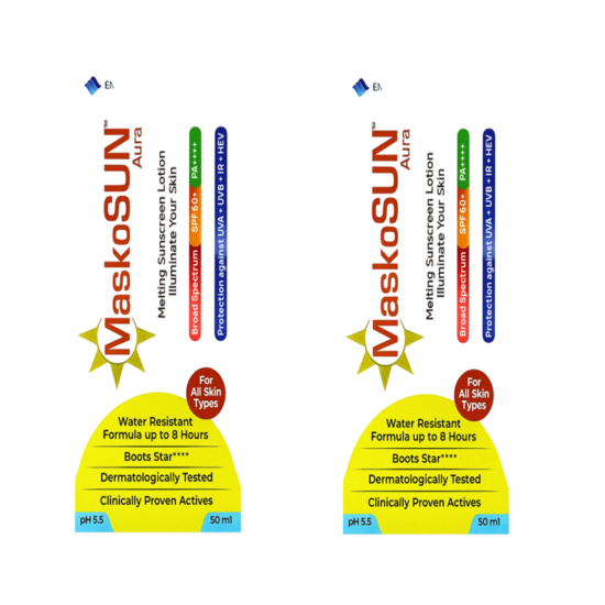 Maskosun Aura Melting Sunscreen Lotion SPF 60+ PA++++,