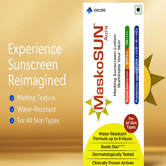 Maskosun Aura Melting Sunscreen Lotion SPF 60+ PA++++,