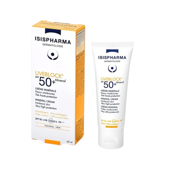 Isispharma UVE Block SPF 50+ Mineral Cream 40ml