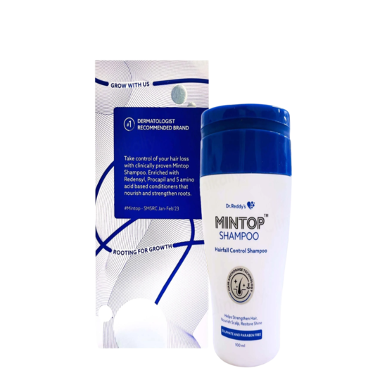 Mintop Shampoo for Hair Fall Control, 100ml