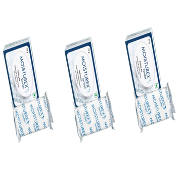 Moisturex Syndet Bathing Bar 75g, Pack of 3