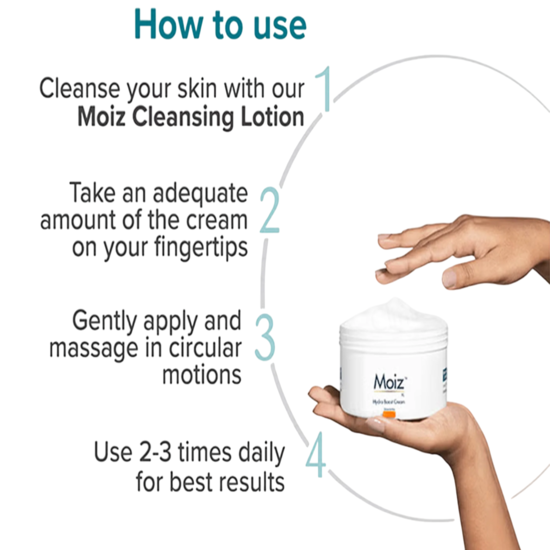 Moiz XL Hydro Boost Cream, 500gm