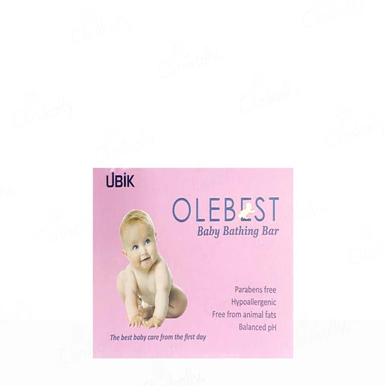Olebest Baby Bathing Bar, 75gm x 3