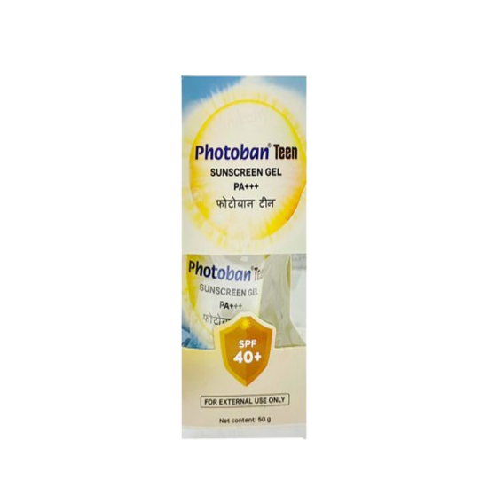 Photoban Teen Sunscreen Gel SPF 40+ PA+++ 50gm