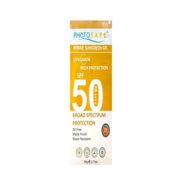 Photosafe Hybrid Broad Spectrum Sunscreen Gel SPF 50+++, 60gm
