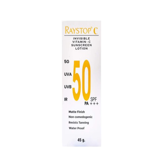 Raystop C Invisible Vitamin-C Sunscreen SPF 50 PA+++ 45gm