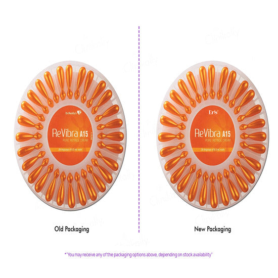 Revibra A15 Pure Cream 28 Vegicaps of 0.5 ml each