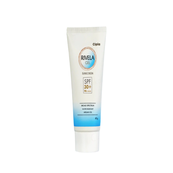 Rivela Sunscreen Gel SPF 30+ PA+++, 60gm