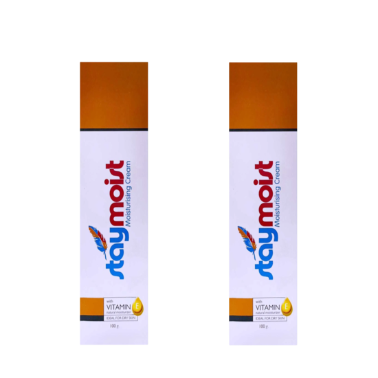 Staymoist Moisturizing Cream 100gm, Pack of 2