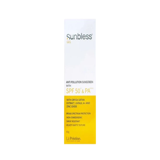 Sunbless Anti Pollution Sunscreen Gel SPF 50+, 60gm