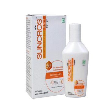 Suncros Matte Finish Soft Lotion 50+, 60ml