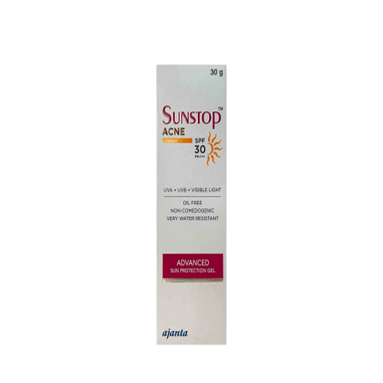 Sunstop Acne SPF 30 PA +++ Sunscreen Gel,