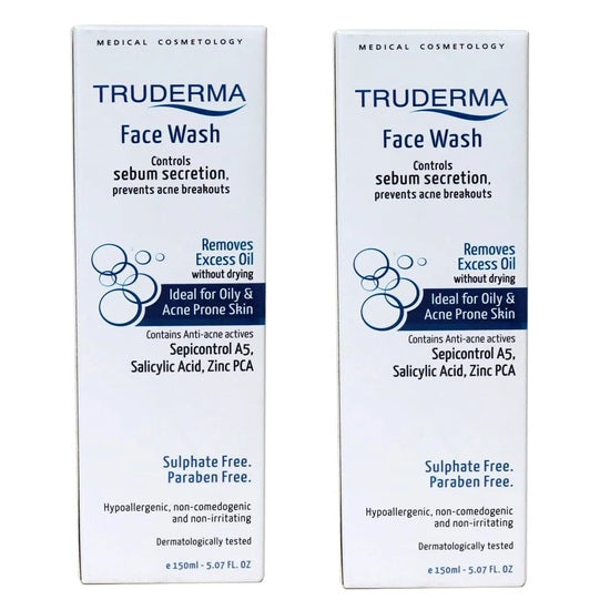Truderma Face Wash For oily & Acne Prone Skin, 150ml
