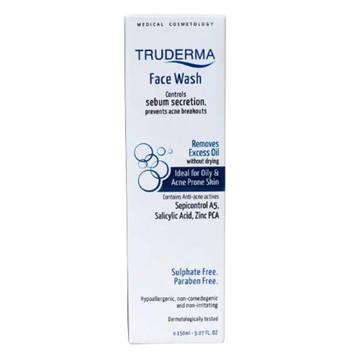 Truderma Face Wash For oily & Acne Prone Skin, 150ml