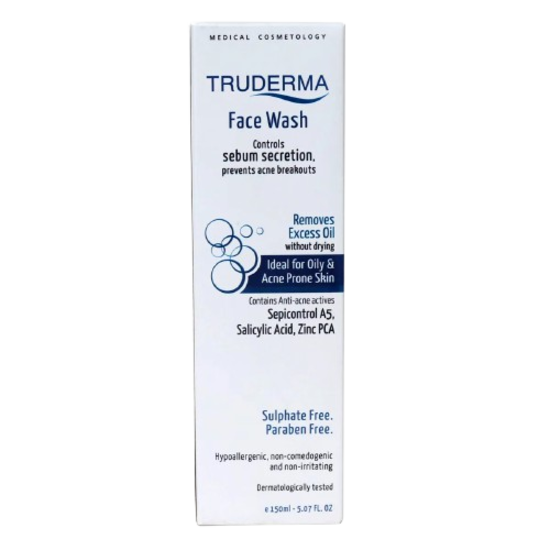 Truderma Face Wash For oily & Acne Prone Skin, 150ml