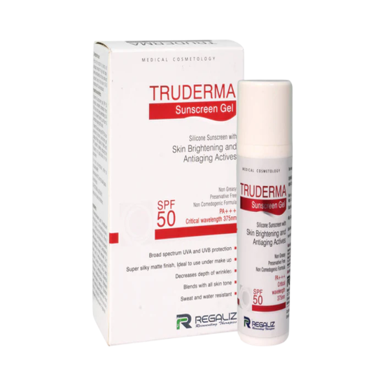 Truderma Silicone Sunscreen Gel SPF 50+ 50gm