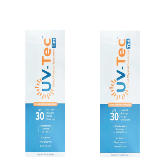 UV Tec Tinted Physical Sunscreen SPF 30+,