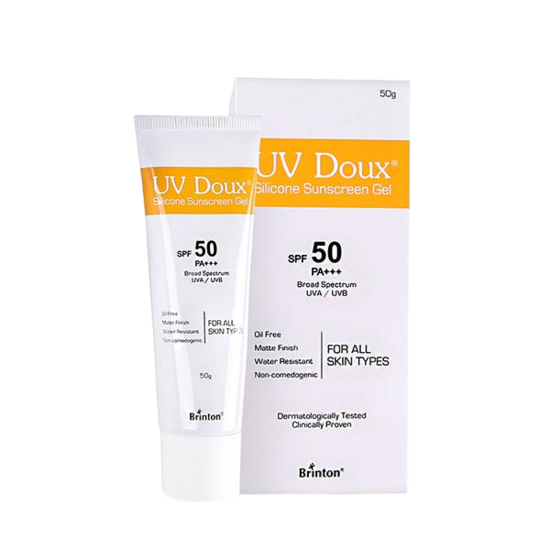 UV Doux Silicone Sunscreen Gel SPF 50, 50gm