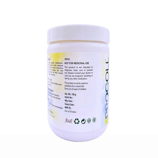 Cosmofix Procoll Veg Collagen Peptide Powder 150gm - Strawberry Flavour