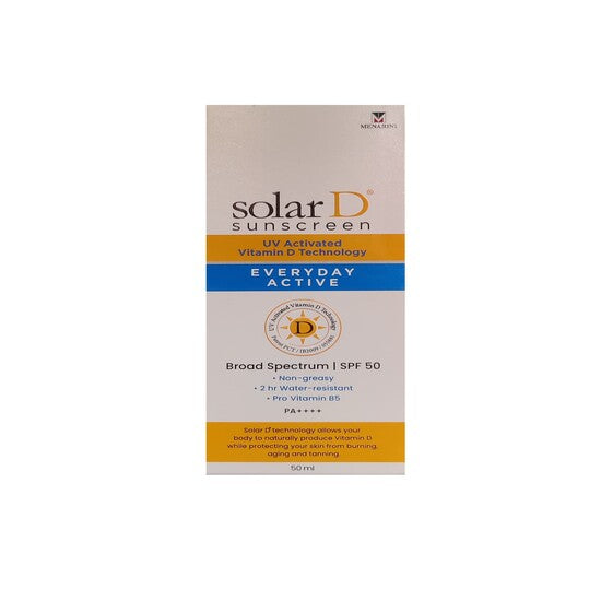 Solar D Sunscreen SPF 50, 50ml