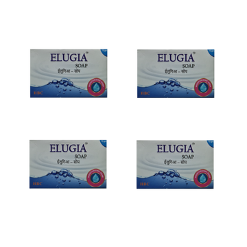 Elugia Moisturizing Soap 75gm,  PACK of 4