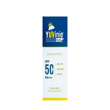 Yuvinie Soft Silicone Sunscreen SPF 50+ PA +++ 50gm