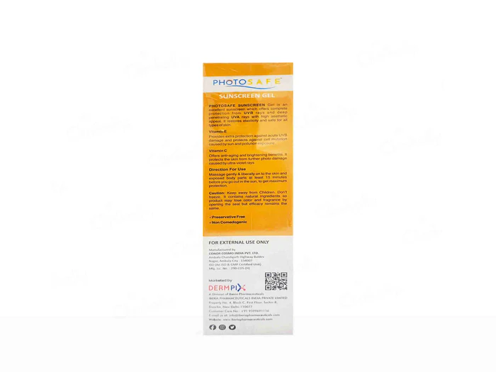 Photosafe Hybrid Broad Spectrum Sunscreen Gel SPF 50+++, 60gm