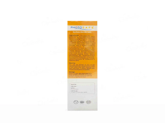 Photosafe Hybrid Broad Spectrum Sunscreen Gel SPF 50+++, 60gm
