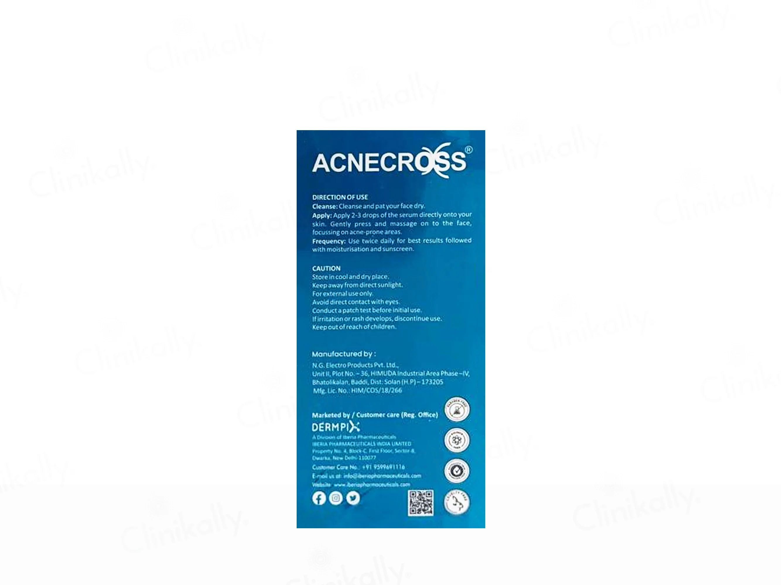 Acnecross Salicylic Acid Pore Refining Serum 30ml