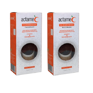 Actame C face wash 70gm, pack of 2
