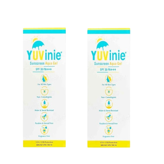 Yuvinie Sunscreen Aqua Gel SPF 30 PA+++ 50gm,