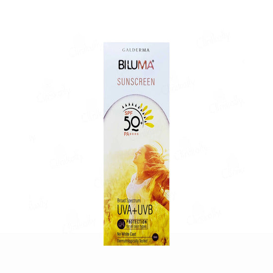 Biluma Broad Spectrum Sunscreen SPF 50+ PA++++ 50ml