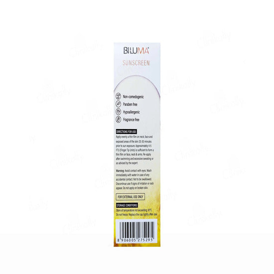 Biluma Broad Spectrum Sunscreen SPF 50+ PA++++ 50ml