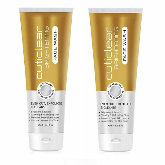 Cuticlear Brightening Face Wash, 75ml