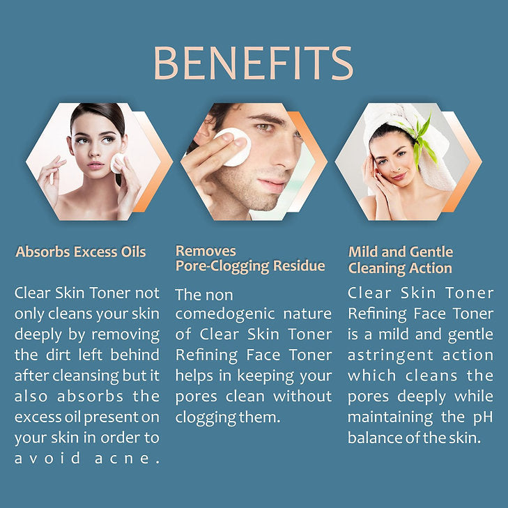 Cosderma Clear skin toner, 100ml