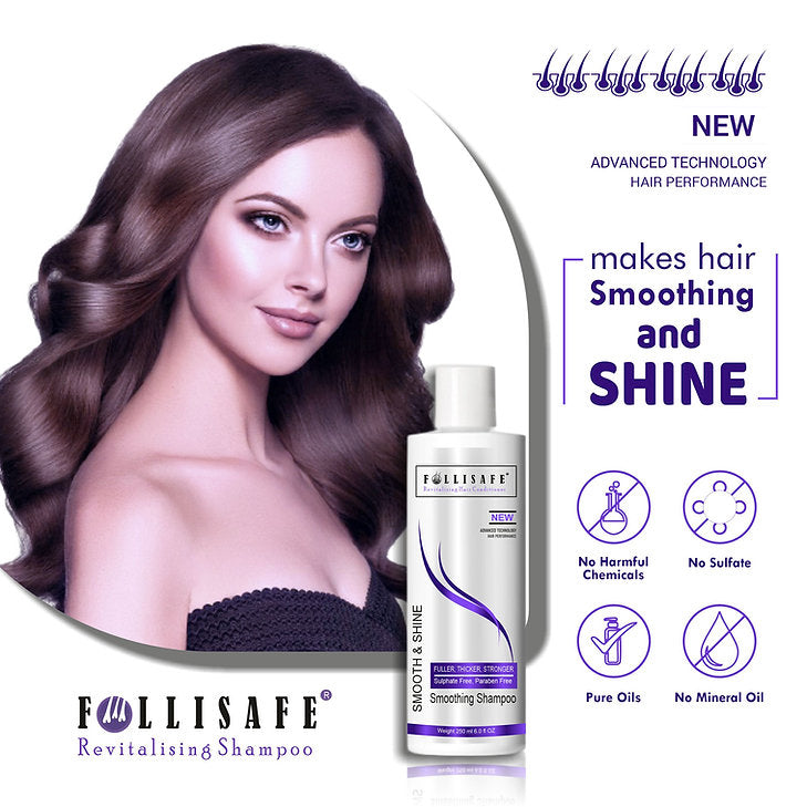 Follisafe Smoothing Shampoo, 250ml