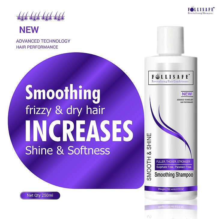 Follisafe Smoothing Shampoo, 250ml