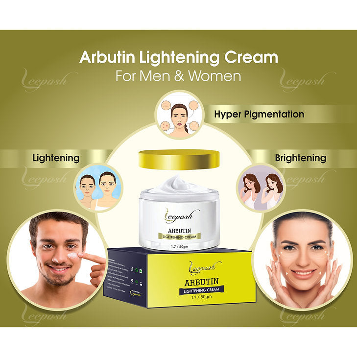 Coserma Leeposh Arbutin Lightening Cream, 50gm