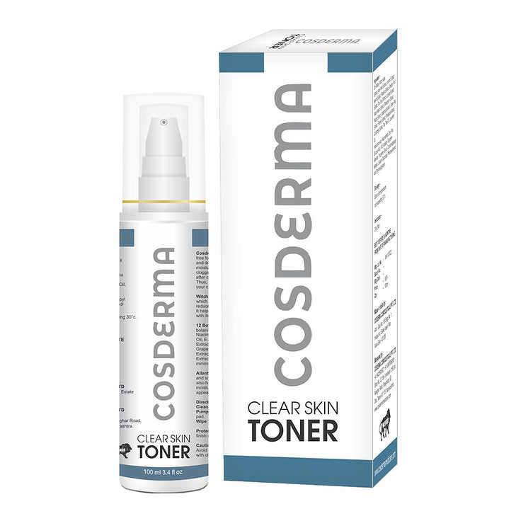 Cosderma Clear skin toner, 100ml