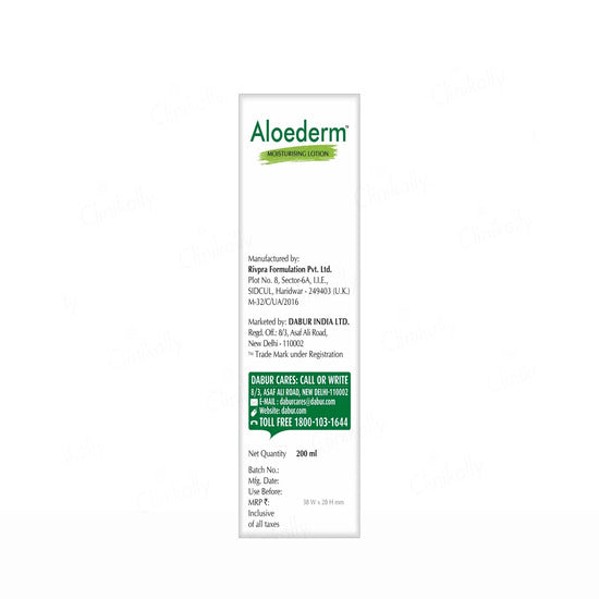 Aloederm Moisturising Lotion 200ml