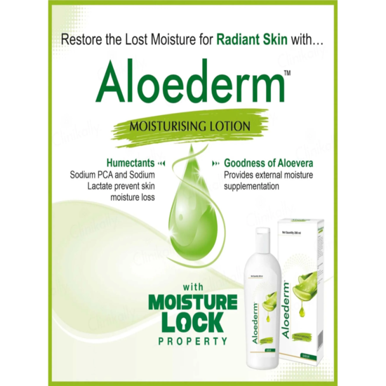 Aloederm Moisturising Lotion 200ml