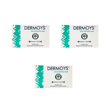 Dermoys Moisturising Bar 100gm x 3