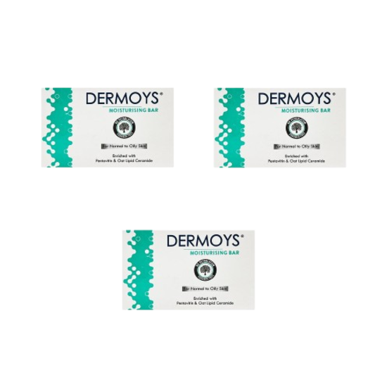 Dermoys Moisturising Bar 100gm x 3