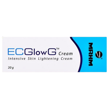 ECGlowG Cream Skin Lightening with Glutathione, 20gm
